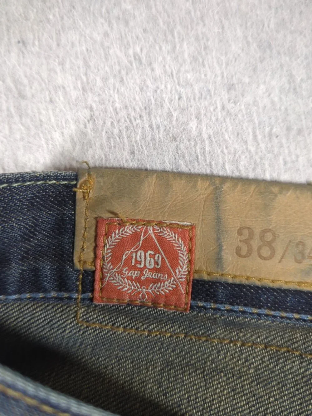Vintage Gap 1969 Jeans Men's 38x34 (Actual 40x33) Loose Fit Wide Leg Baggy